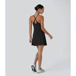 Halara Athletic Softlyzero‎ Plush Backless Active Workout Casual Dress Size M